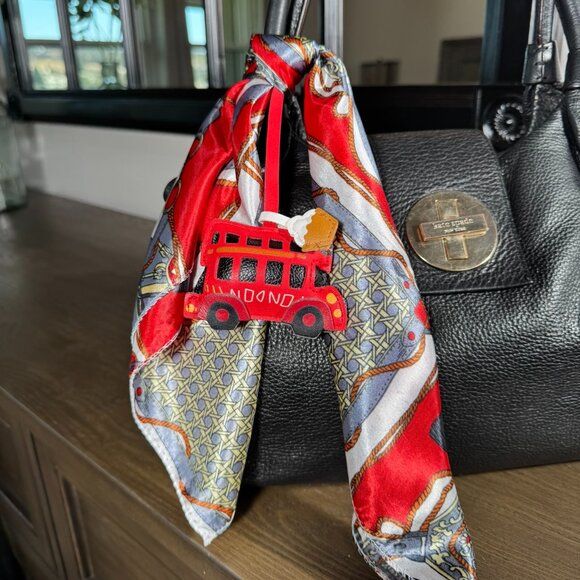 Kate Spade Black Pebbled Leather Turn-Lock Satchel - Picture 2 of 15